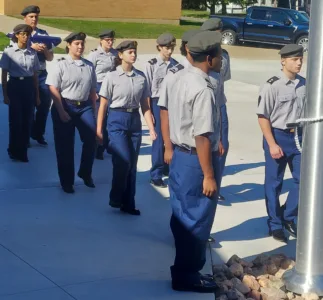 Dunkirk Middle and High School dedicates new flagpole